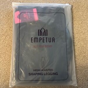 Shapermint EMPETUA High Waisted Shaping Leggings Black Sz XL New